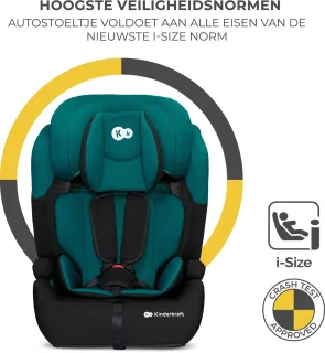 Kinderkraft Comfort Up i-Size autostoel + auto-organizer - groen