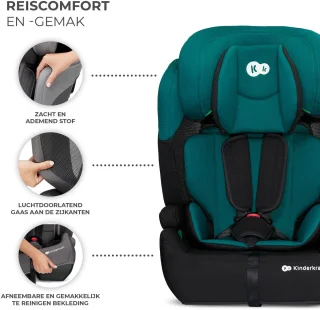Kinderkraft Comfort Up i-Size autostoel + auto-organizer - groen