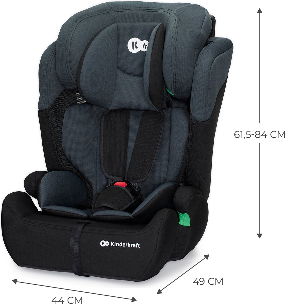 Kinderkraft Comfort Up I-Size autostoel groep 1/2/3 zwart