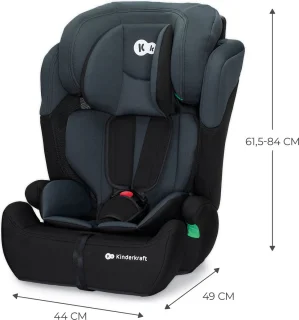 Kinderkraft Comfort Up I-Size autostoel groep 1/2/3 zwart