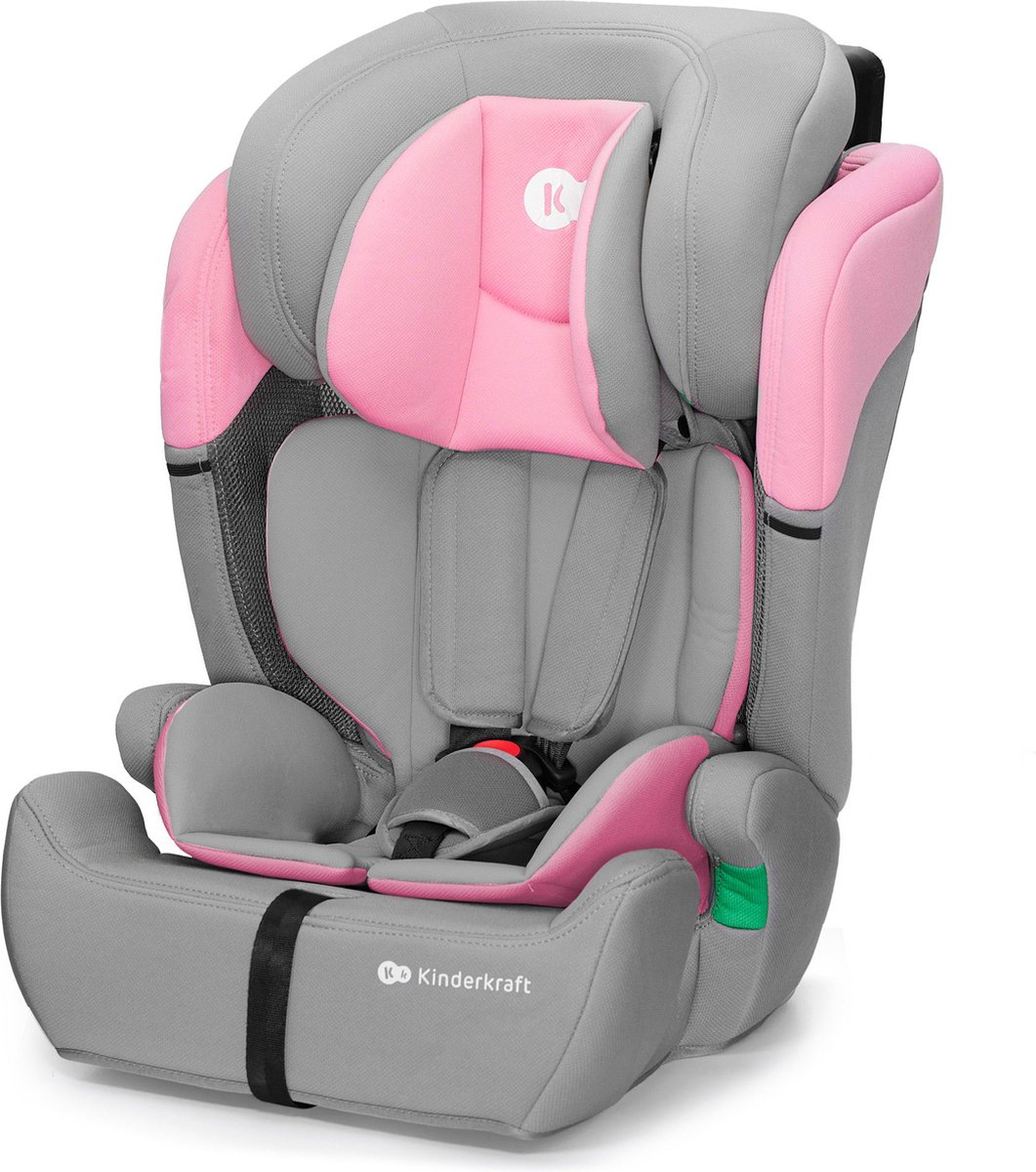 De Kinderkraft COMFORT UP I-SIZE Autostoel Roze in één oogopslag