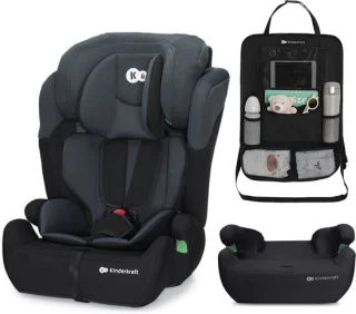 Kinderkraft COMFORT UP I-SIZE autostoeltje + auto-organizer – 9 tot 36 kg – zwart