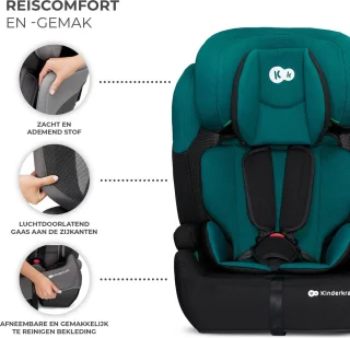 Kinderkraft COMFORT UP I-SIZE Autostoeltje Groen 9-36 kg groep 1/2/3