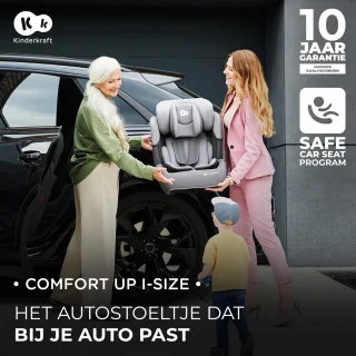 Kinderkraft COMFORT UP I-SIZE Autostoeltje Groen 9-36 kg groep 1/2/3