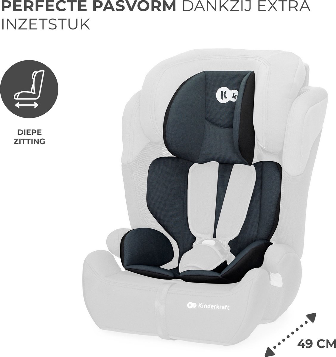 Kinderkraft COMFORT UP I-SIZE autostoeltje groep 1/2/3