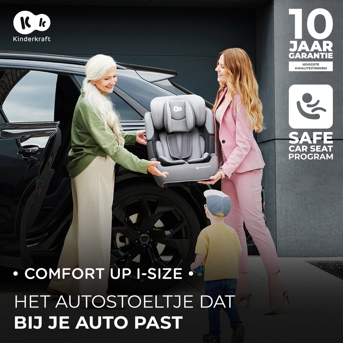 Kinderkraft COMFORT UP I-SIZE autostoeltje groep 1/2/3