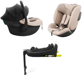 Kinderkraft ENDURA SAFE ISOFIX Autostoel Beige Groep 0+/1/2/3
