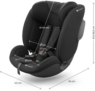 Kinderkraft ENDURA SAFE ISOFIX Autostoel Zwart Groep 0-3