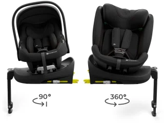 Kinderkraft ENDURA SAFE ISOFIX Autostoel Zwart Groep 0-3