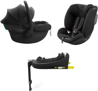Kinderkraft ENDURA SAFE ISOFIX Autostoel Zwart Groep 0-3