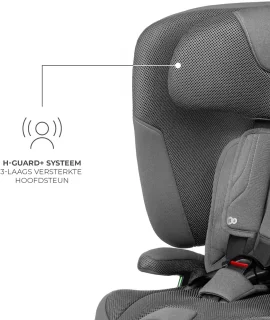 Kinderkraft FIX2GO i-Size Autostoel Grijs