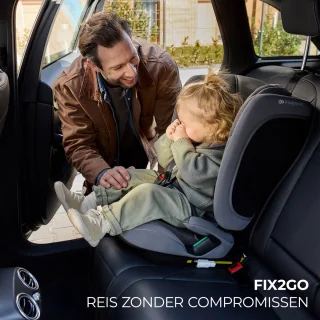 Kinderkraft FIX2GO i-Size Autostoel Grijs