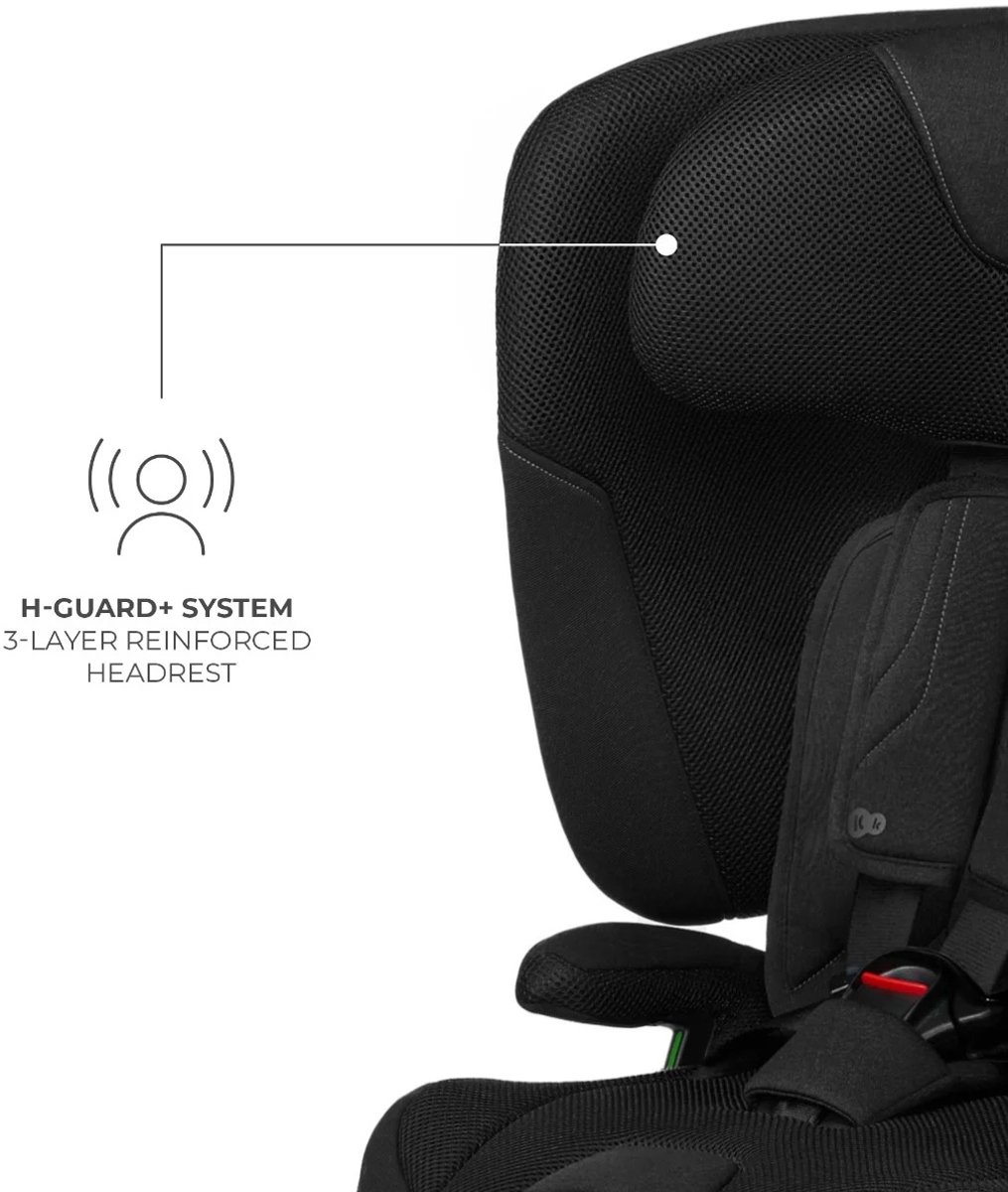 Wat vinden we goed aan de Kinderkraft FIX2GO I-SIZE ISOFIX Autostoel 76–150 cm Zwart