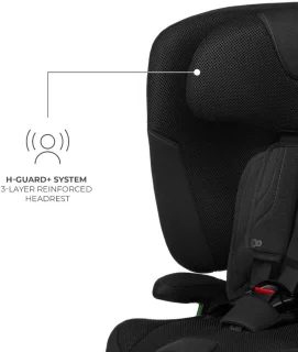 Kinderkraft FIX2GO I-SIZE ISOFIX Autostoel 76–150 cm Zwart
