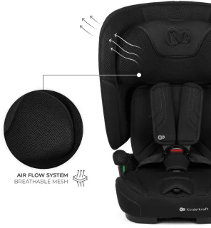 Kinderkraft FIX2GO I-SIZE ISOFIX Autostoel 76–150 cm Zwart