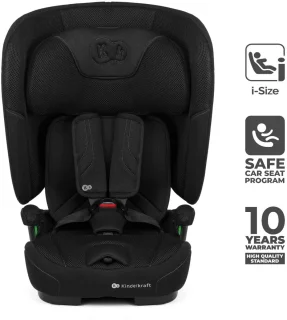 Kinderkraft FIX2GO I-SIZE ISOFIX Autostoel 76–150 cm Zwart