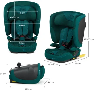 Kinderkraft FIX2GO I‑SIZE Autostoel Groen