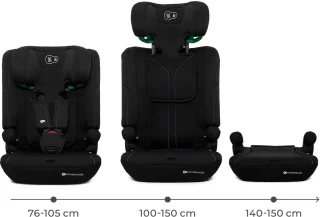 Kinderkraft I-COMFY 3-in-1 Autostoel i-Size Zwart