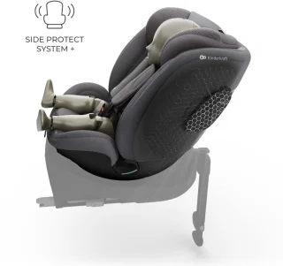 Kinderkraft I-FIX Endura Safe ISOFIX Autostoel Grijs Groep 2/3
