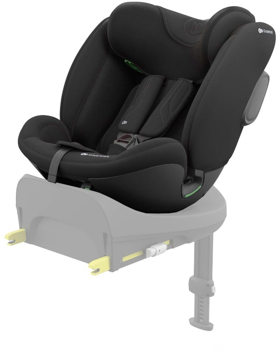 De Kinderkraft I-FIX ENDURA SAFE ISOFIX Autostoel Groep 2/3 Zwart in één oogopslag