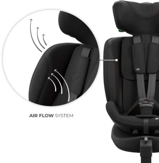 Kinderkraft I-FIX ENDURA SAFE ISOFIX Autostoel Groep 2/3 Zwart