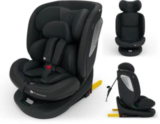 Kinderkraft I-GROW 2 PLUS Autostoel Zwart