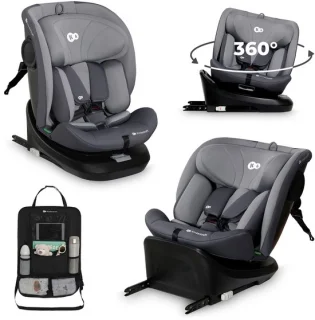 Kinderkraft I-GROW autostoel + auto-organizer