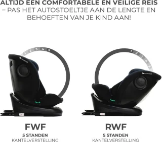 Kinderkraft I-GROW I-SIZE Autostoeltje