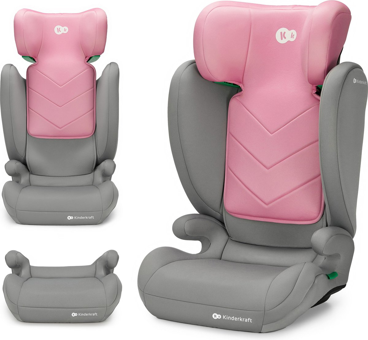 Kinderkraft I-SPARK 2-in-1 Autostoel Roze
