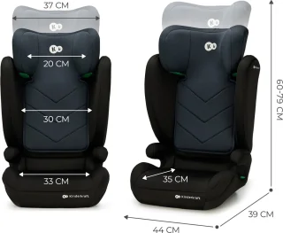Kinderkraft I-SPARK 2-in-1 autostoel zwart