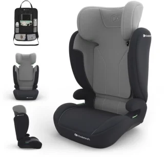 Kinderkraft I-SPARK 2 PLUS i-Size autostoel met auto-organizer - grijs