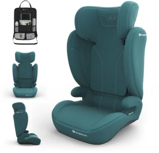 Kinderkraft I-SPARK 2 PLUS i-Size autostoel met auto-organizer - groen