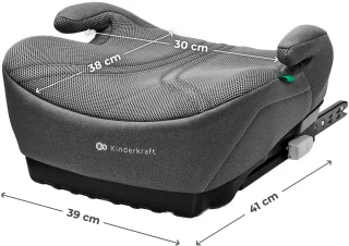 Kinderkraft I‑BOOST 2 PRO i‑Size Autostoel - Grijs