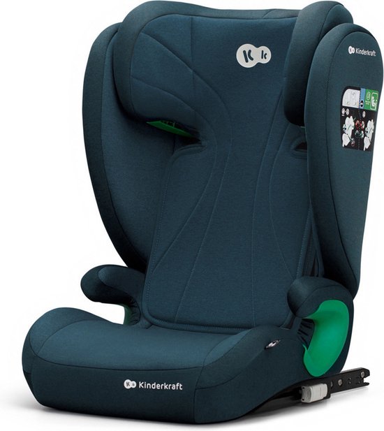 Kinderkraft Junior Fix 2 i-Size Autostoel Blauw Groep 2/3 review