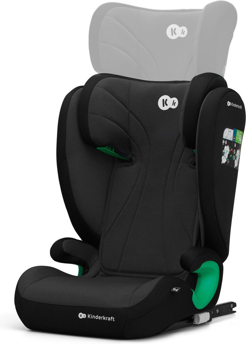 Kinderkraft JUNIOR FIX 2 I-SIZE Autostoeltje Zwart