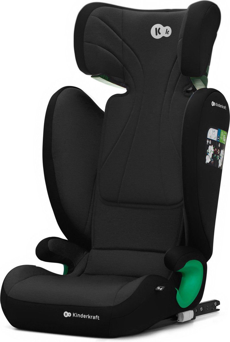 Kinderkraft JUNIOR FIX 2 I-SIZE Autostoeltje Zwart
