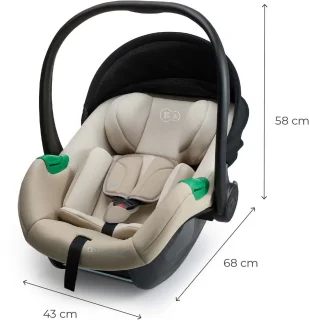 Kinderkraft MINK PRO 2 i-Size Autostoeltje Beige