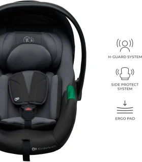 Kinderkraft MINK PRO 2 i-Size autostoeltje - grijs