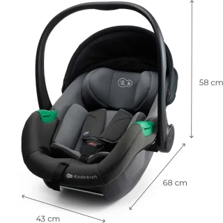Kinderkraft MINK PRO 2 i-Size autostoeltje - grijs