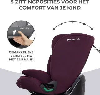Kinderkraft ONETO3 i-Size autostoel