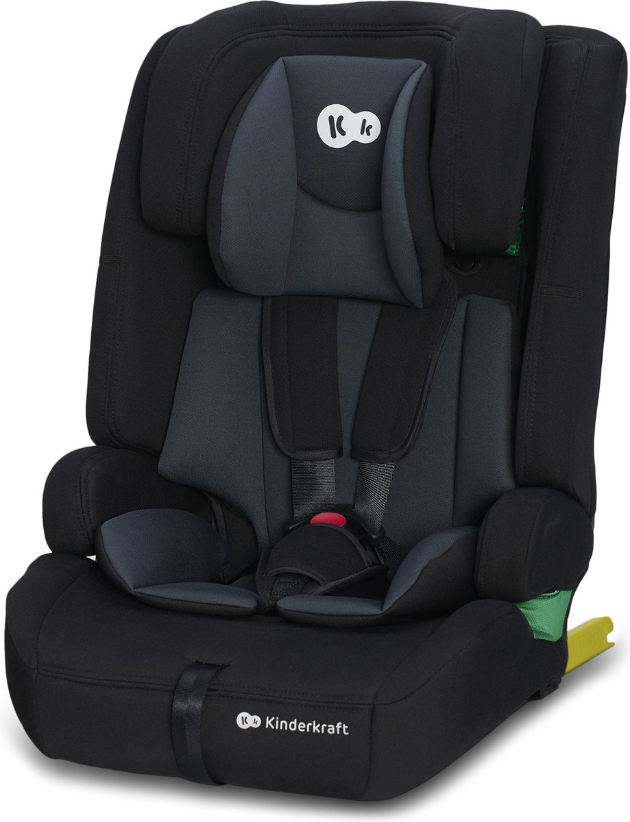 Kinderkraft SAFETY FIX2 I-SIZE Autostoeltje Zwart 9-36 kg