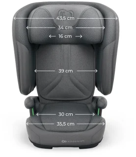 Kinderkraft UNITY 2 Autostoel Grijs 100-150 cm