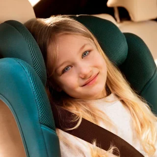 Kinderkraft UNITY 2 Autostoel Groen 3,5-12 Jaar ISOFIX