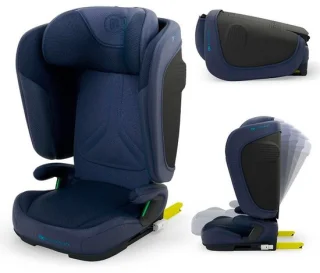 Kinderkraft UNITY 2 Autostoel Marineblauw 100-150 cm