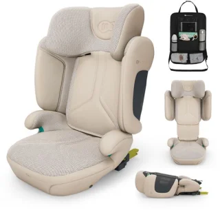 Kinderkraft XPAND 2 PRO i-Size autostoel + auto-organizer – beige
