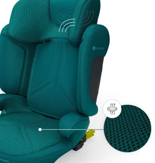 Kinderkraft XPAND 2 PRO i-Size autostoel en auto-organizer – groen