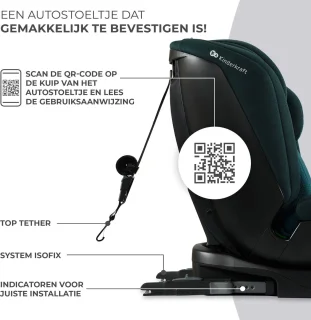 Kinderkraft XPEDITION 2 Autostoel Blauw