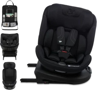 Kinderkraft XPEDITION 3 i-Size autostoel + auto-organizer – zwart