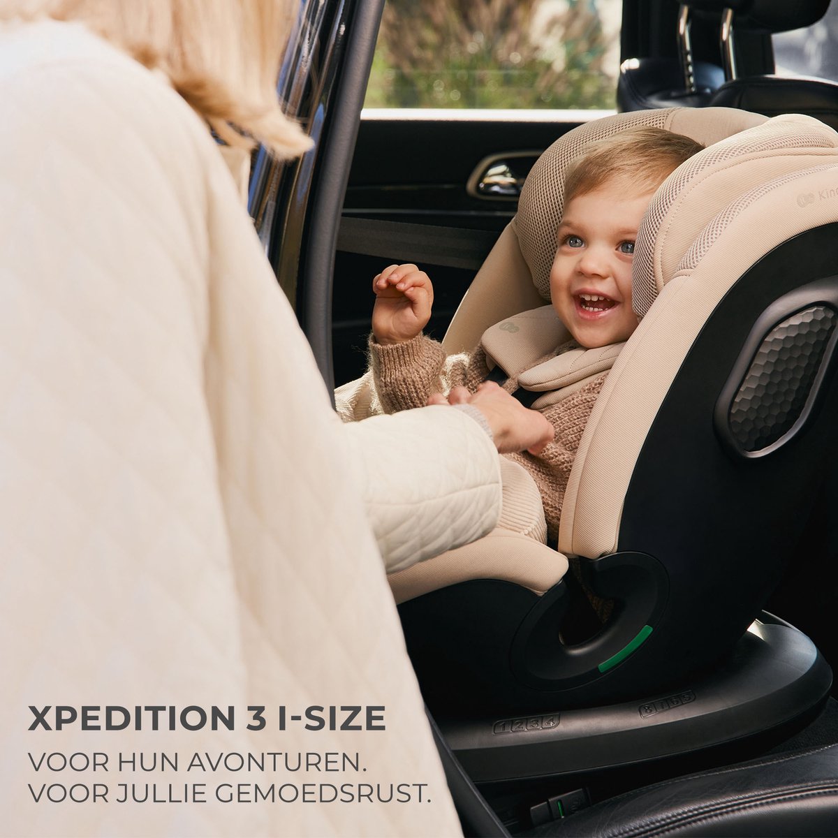 Kinderkraft XPEDITION 3 i-Size Autostoel Grijs