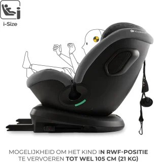 Kinderkraft XPEDITION 3 i-Size Autostoel Grijs